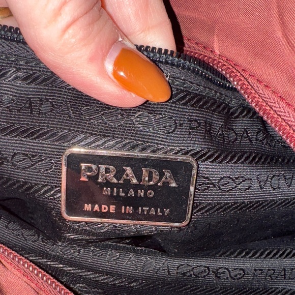 Prada Burgandy Tote Bag - Picture 7 of 10